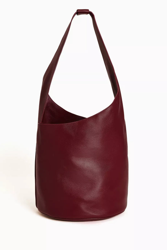 Reformation Medium Silvana Bucket Shoulder Bag in Nappa