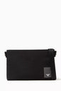 Emporio Armani Logo Travel Crossbody Bag in Nylon Men