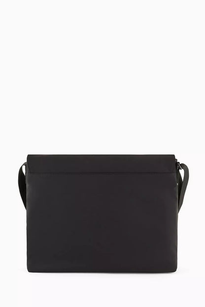 Emporio Armani Logo Messenger Bag in Nylon Men