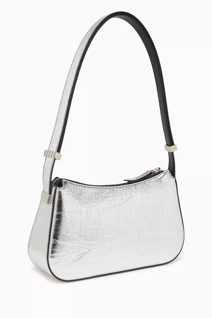 Lanvin Concerto Shoulder Bag in Metallic Leather