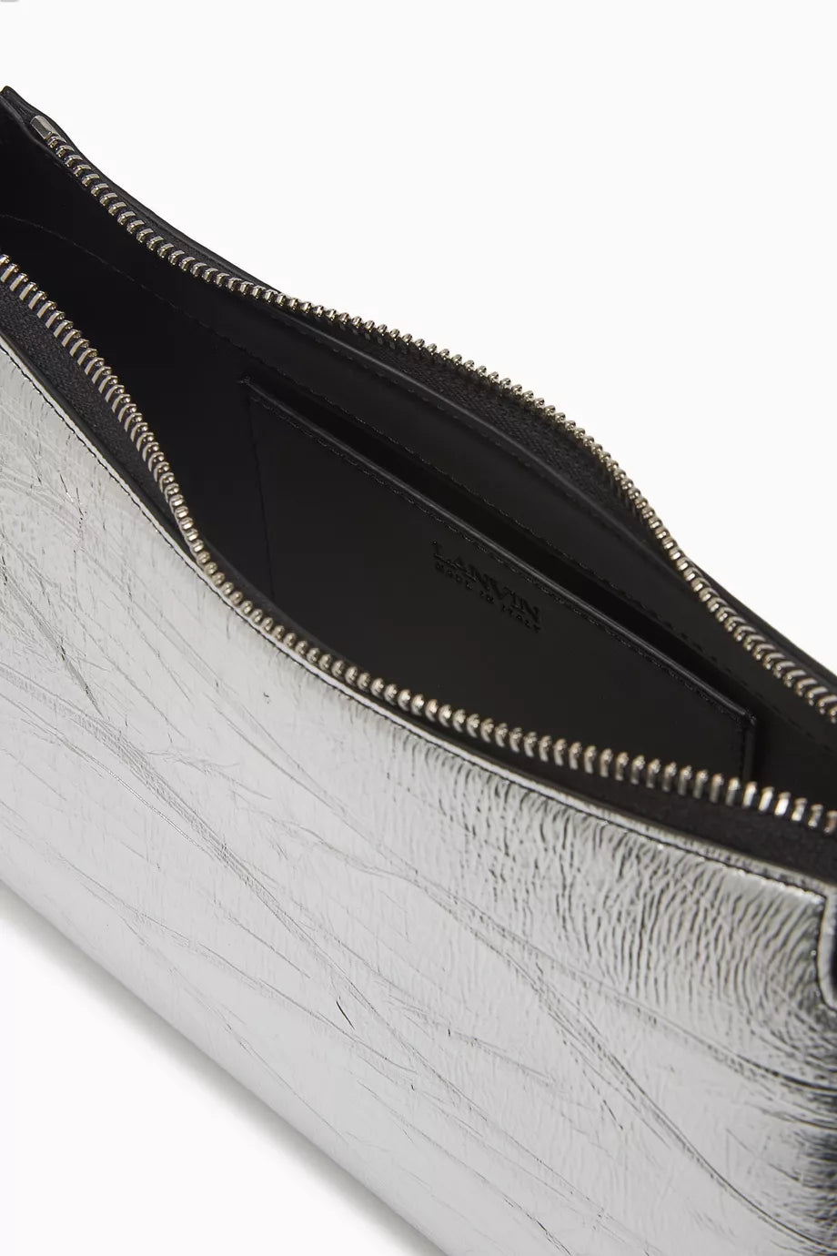 Lanvin Concerto Shoulder Bag in Metallic Leather
