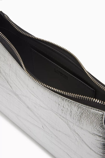 Lanvin Concerto Shoulder Bag in Metallic Leather