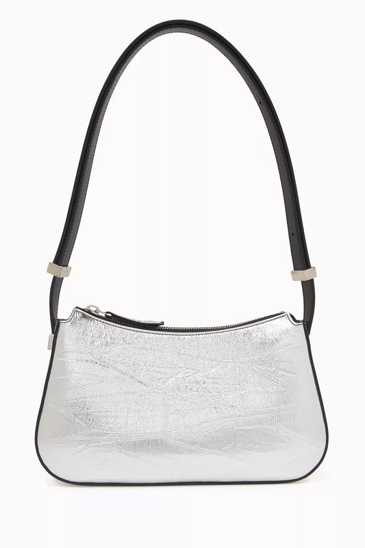 Lanvin Concerto Shoulder Bag in Metallic Leather