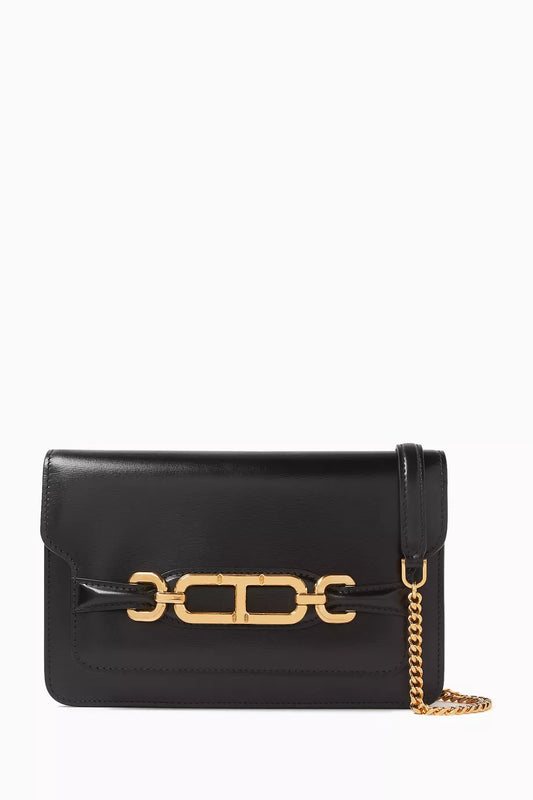 TOM FORD Small Shoulder Bag in Leather