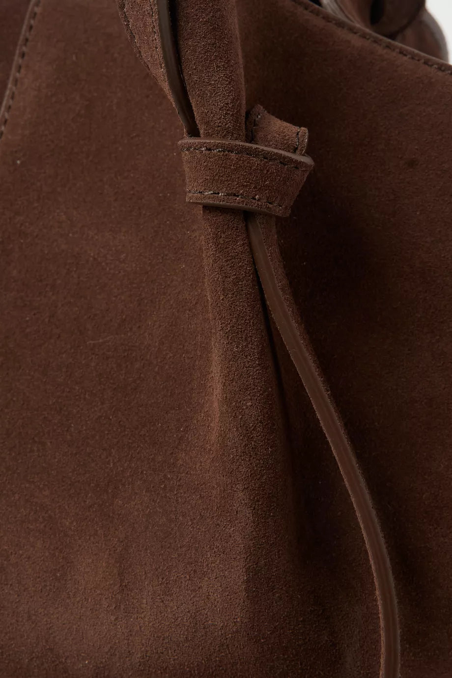 Yuzefi Mochi Tote Bag in Suede