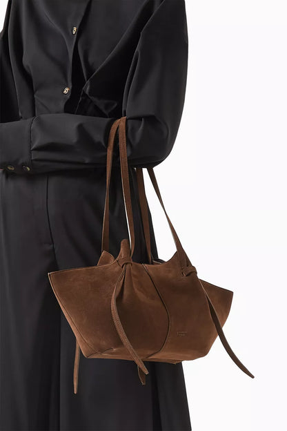 Yuzefi Mochi Tote Bag in Suede