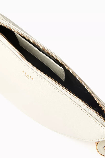 Alaïa Le Demi-Coeur Shoulder Bag in Leather