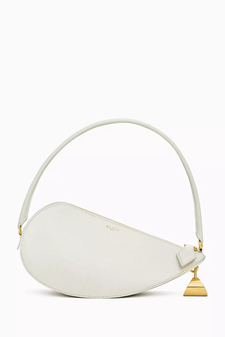 Alaïa Le Demi-Coeur Shoulder Bag in Leather
