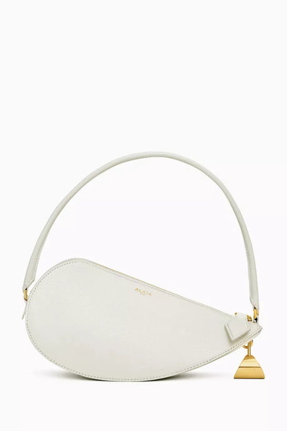 Alaïa Le Demi-Coeur Shoulder Bag in Leather
