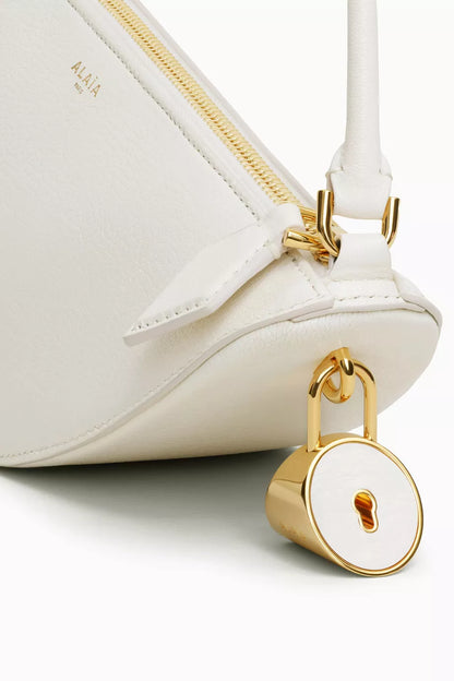 Alaïa Le Demi-Coeur Shoulder Bag in Leather
