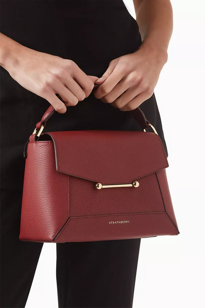 Strathberry Mosaic Top-handle Bag in Leather