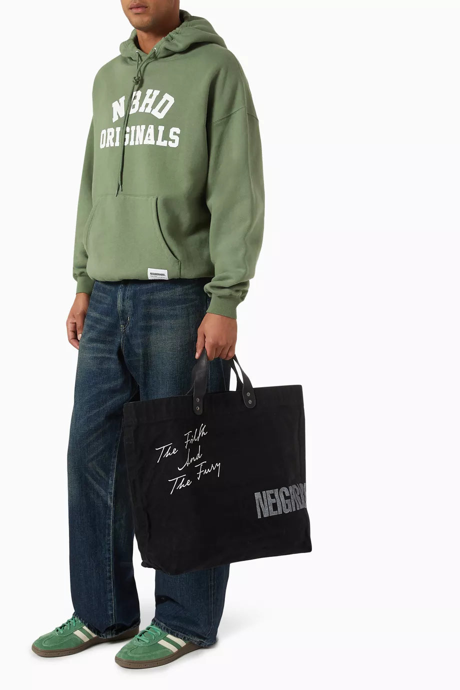 Neighborhood Tote Bag in Washed Canvas