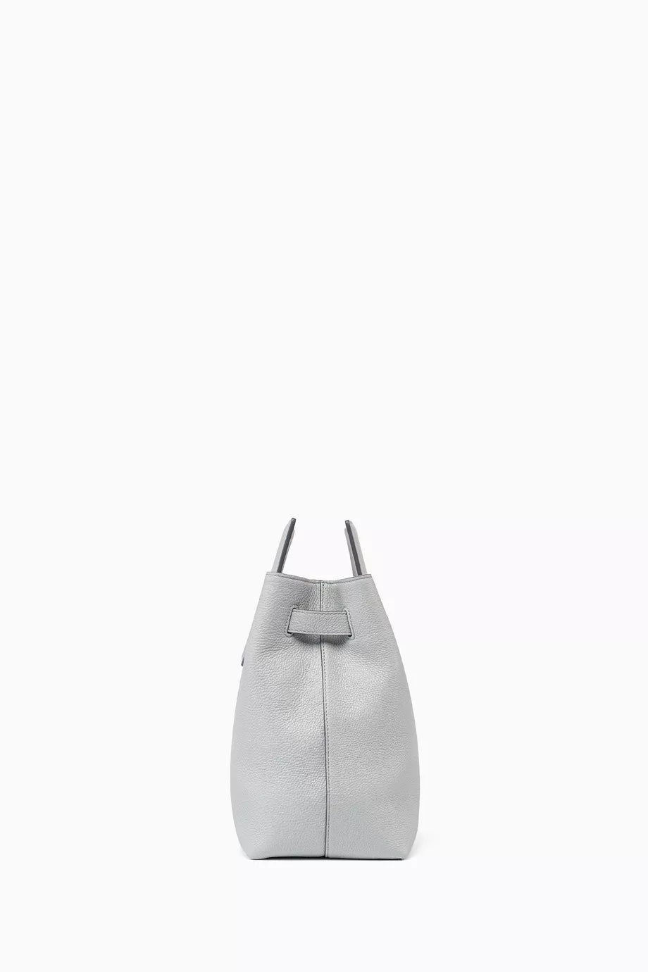 MCM Soft Diamond Tote Bag in Embossed Leather Grey