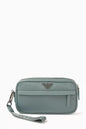 Emporio Armani Eagle Logo Wash Bag in Nylon Men