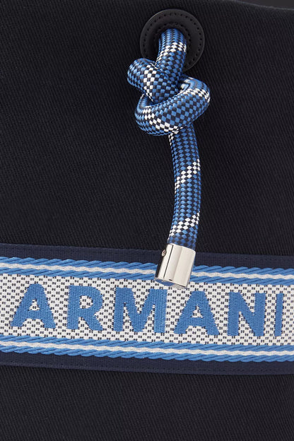 Emporio Armani MyEA Logo-tape Shopping Tote Bag