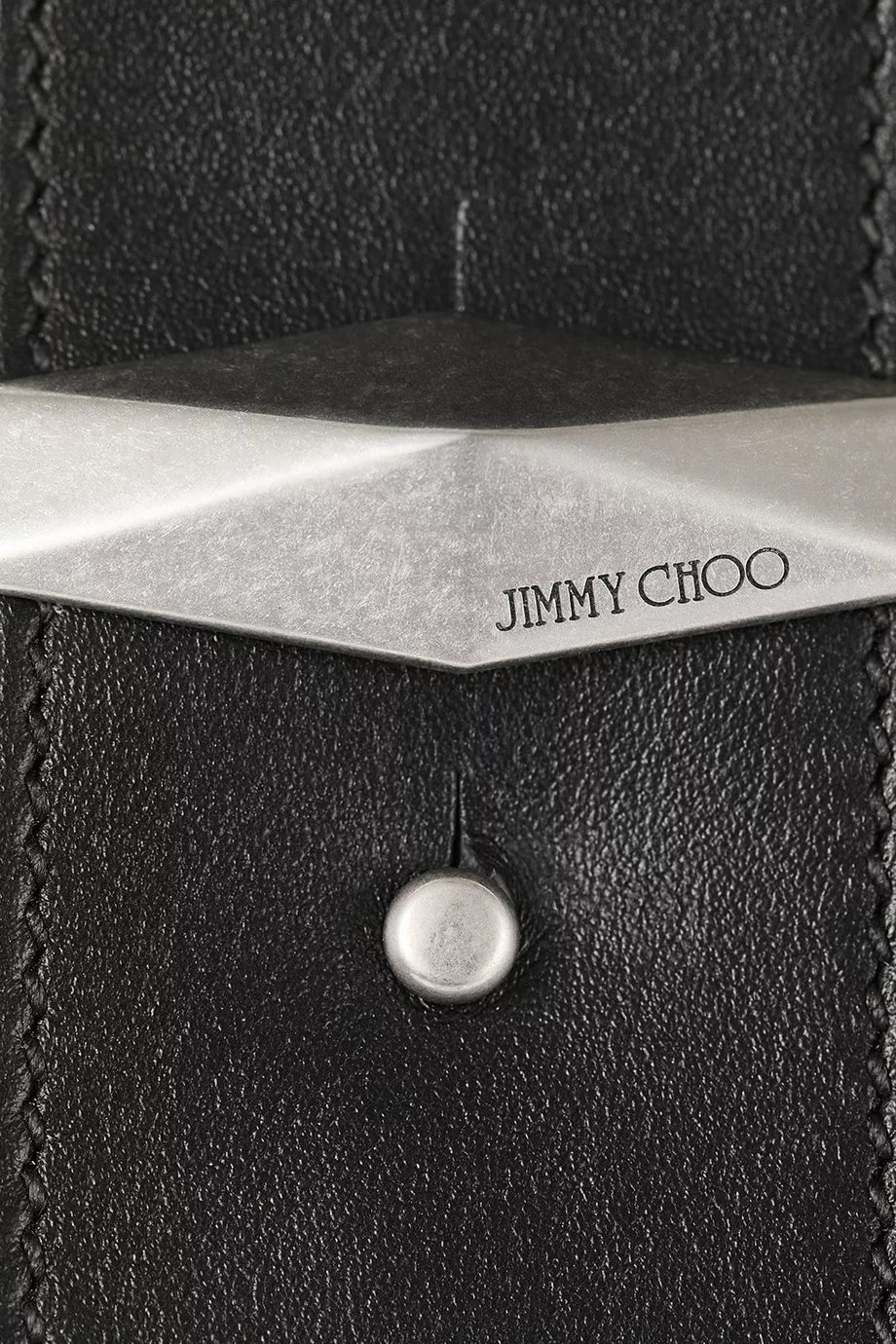 Jimmy Choo Small Diamond Hobo Bag Crystal-embellished Leather
