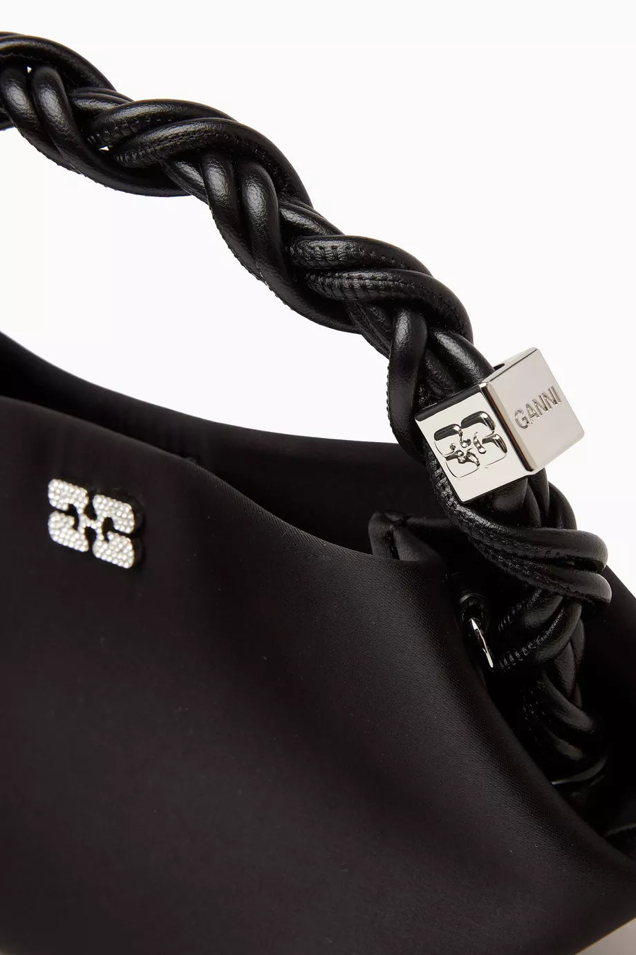 GANNI Mini Bou Bag in Satin