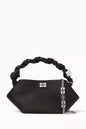 GANNI Mini Bou Bag in Satin