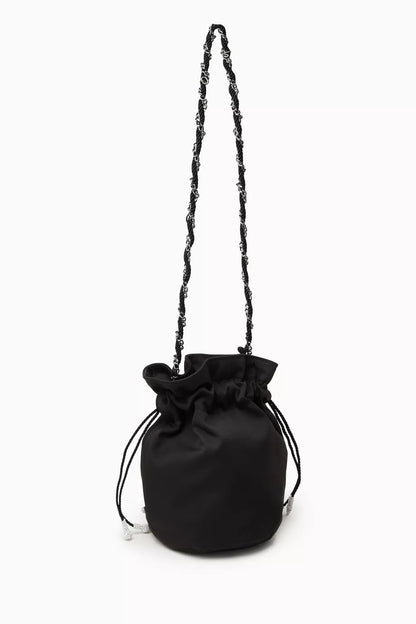 Nannacay x PatBO Cara Floral Bucket Bag in Fabric