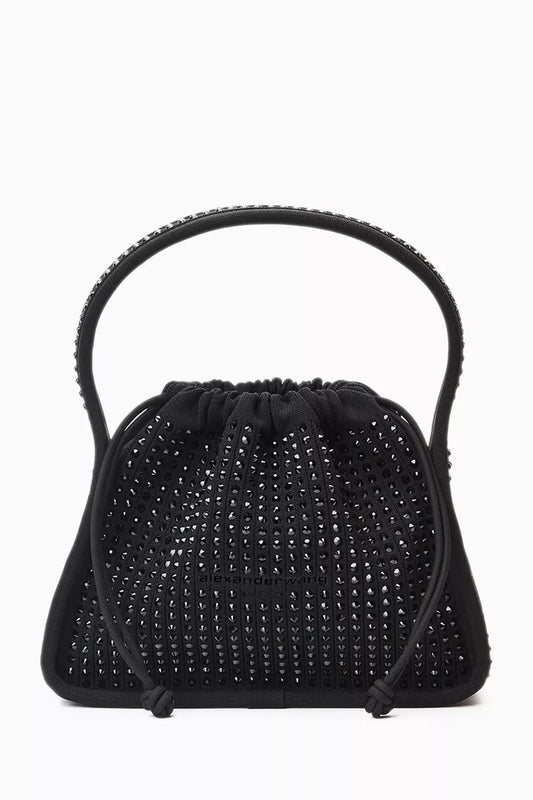 ALEXANDER WANG Small Ryan Embellished Shoulder Bag
