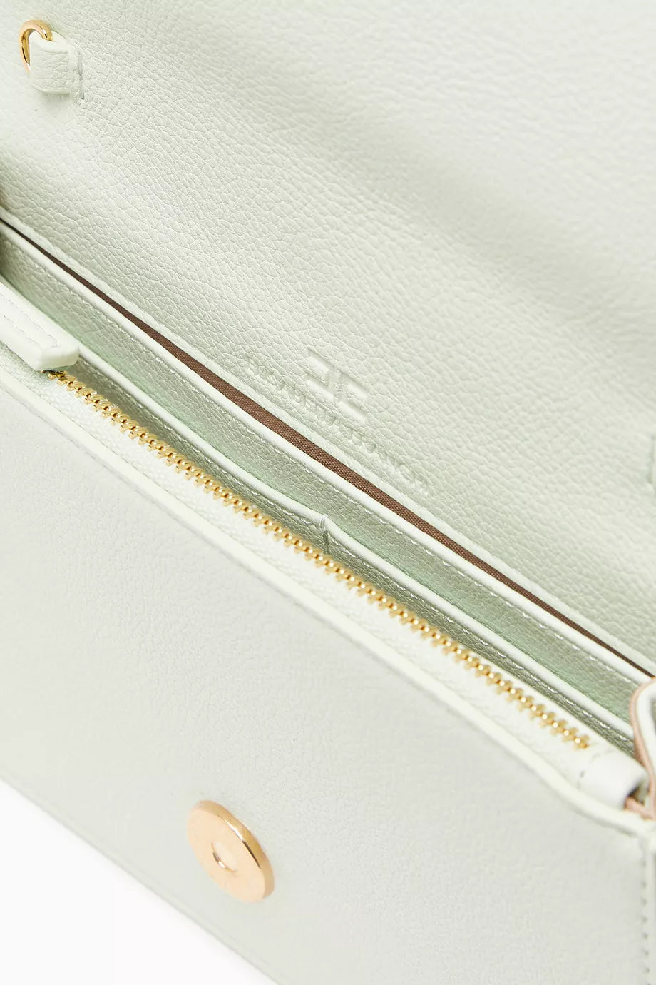 Elisabetta Franchi Logo-plaque Shoulder Bag in Faux Leather