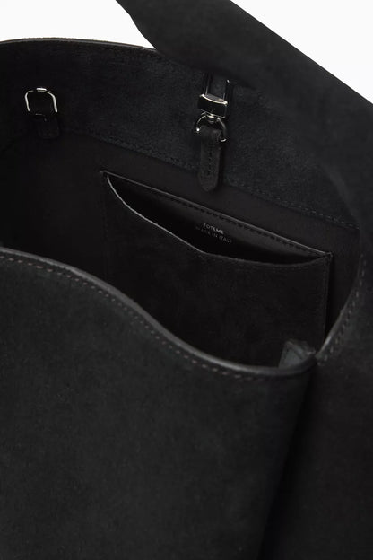 TOTEME Bucket Bag in Suede