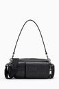 Marc Jacobs The Cargo Shoulder Bag in Grained Leather Black