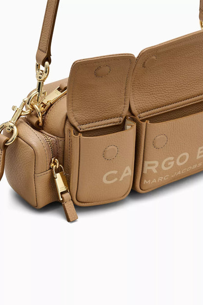Marc Jacobs The Cargo Shoulder Bag in Grained Leather Camel