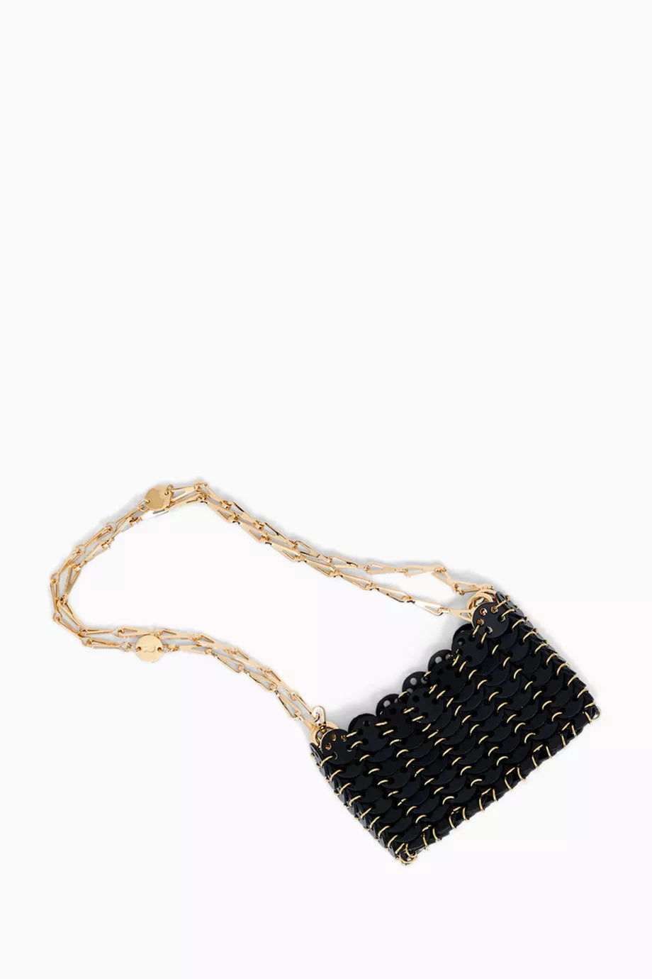 Rabanne 1969 Nano Shoulder Bag in Leather