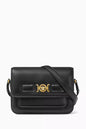 Versace Small Medusa Biggie Crossbody Bag in Leather
