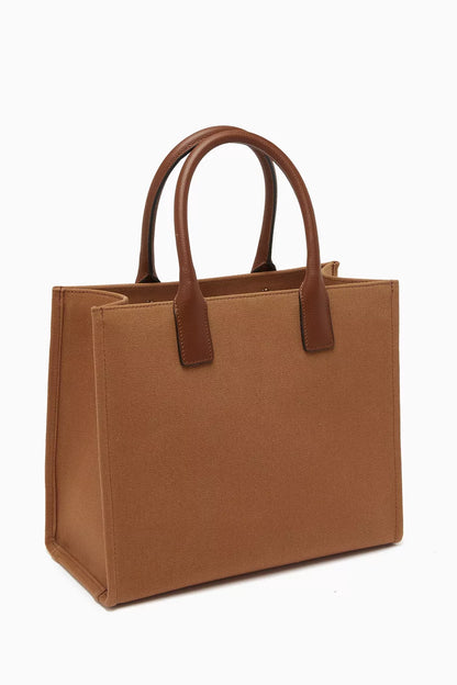 Versace Small La Medusa Tote Bag in Canvas
