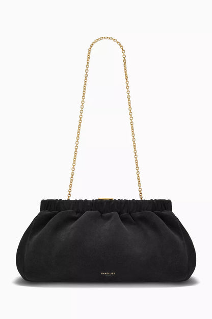 DeMellier Miami Clutch Bag in Suede