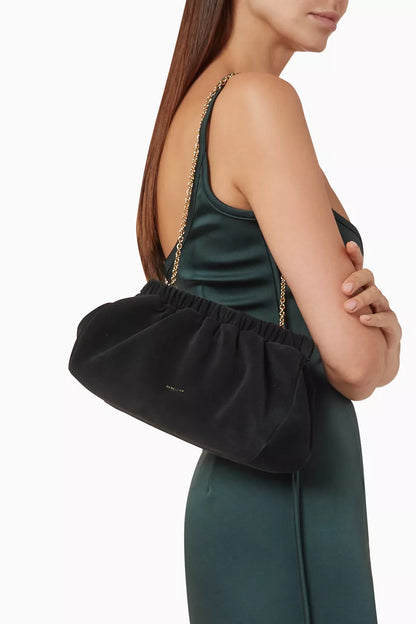 DeMellier Miami Clutch Bag in Suede