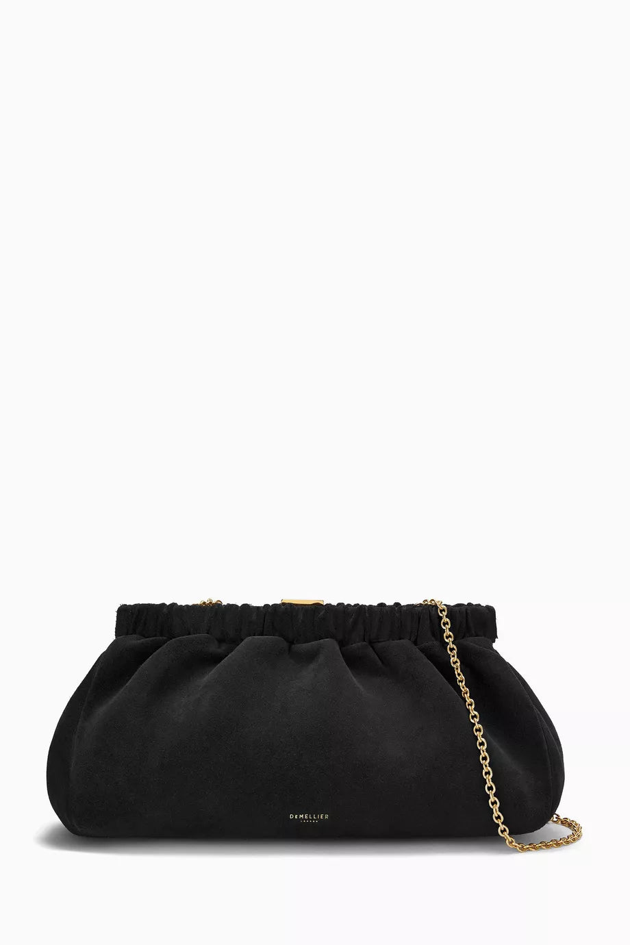 DeMellier Miami Clutch Bag in Suede
