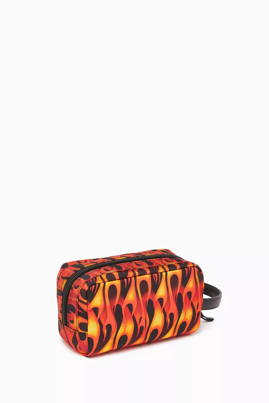 Palm Angels Monogram Flames Pouch in Nylon