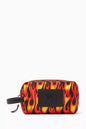 Palm Angels Monogram Flames Pouch in Nylon