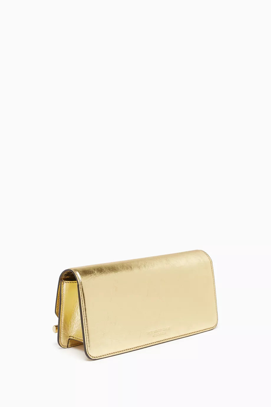 Victoria Beckham 202 Clutch in Metallic Leather