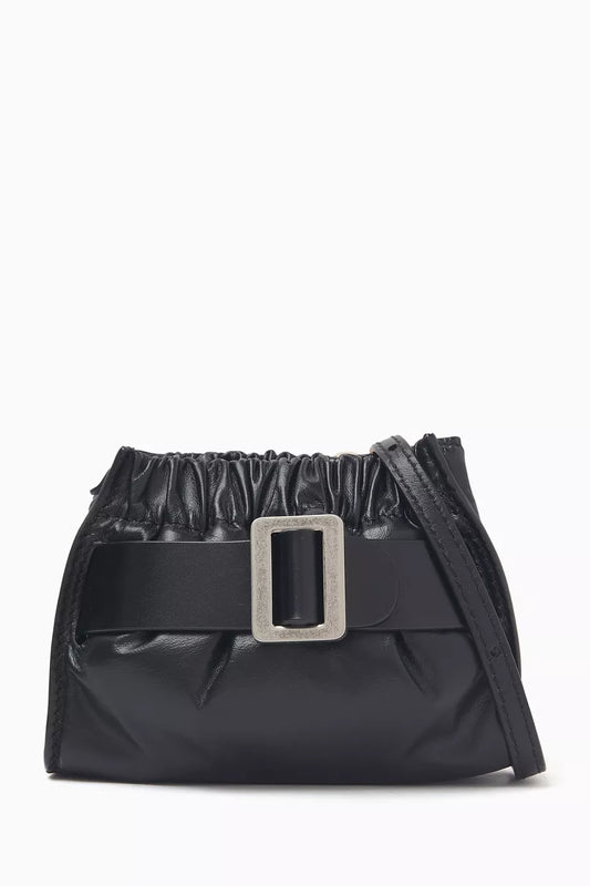 BOYY Micro Scrunchy Rebel Satchel Bag in Leather