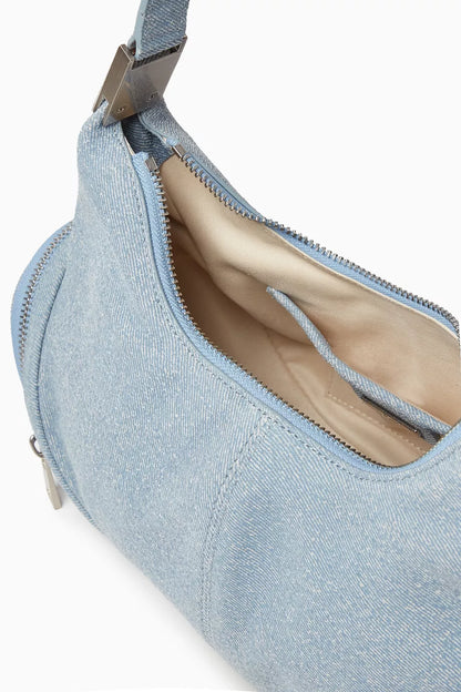 OSOI Cargo Hobo Bag in Denim