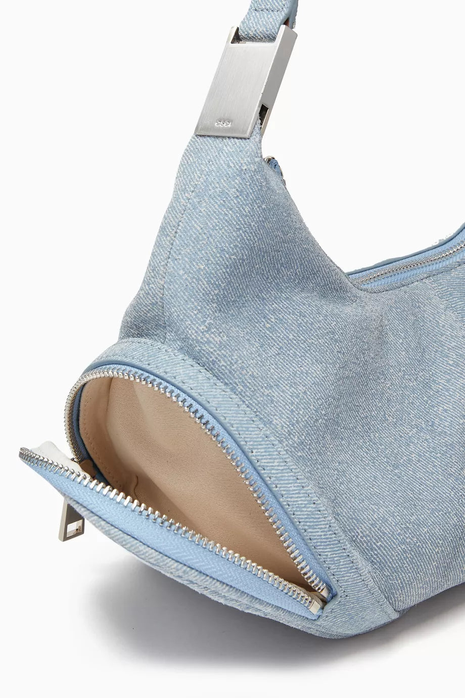 OSOI Cargo Hobo Bag in Denim