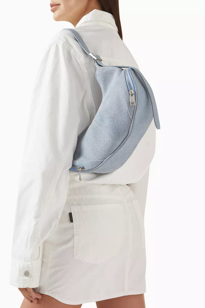 OSOI Cargo Hobo Bag in Denim
