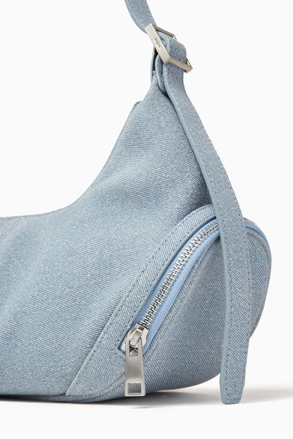 OSOI Cargo Hobo Bag in Denim
