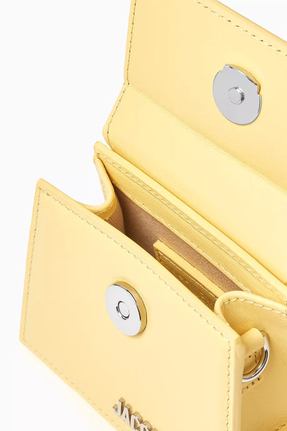 Jacquemus Mini Le Chiquito Bag in Leather