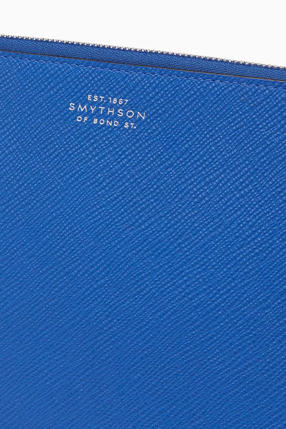 Smythson Slim Pouch in Panama Leather