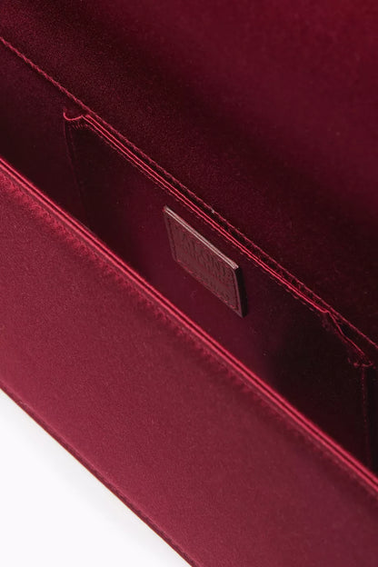 Malone Souliers Vivien Clutch in Satin