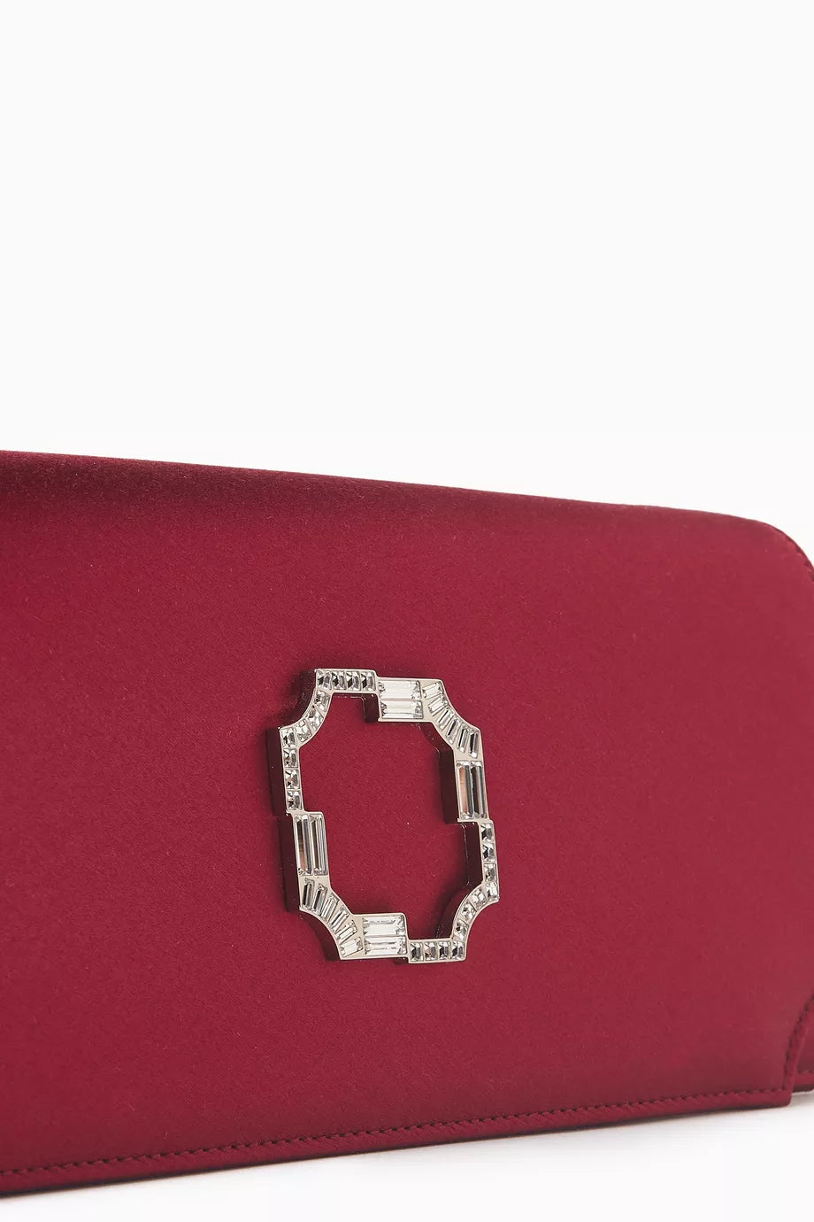 Malone Souliers Vivien Clutch in Satin