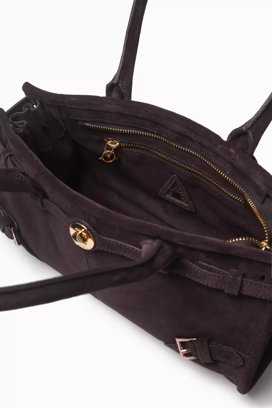 MANC Baby Jane Shoulder Bag in Suede