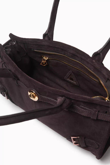 MANC Baby Jane Shoulder Bag in Suede