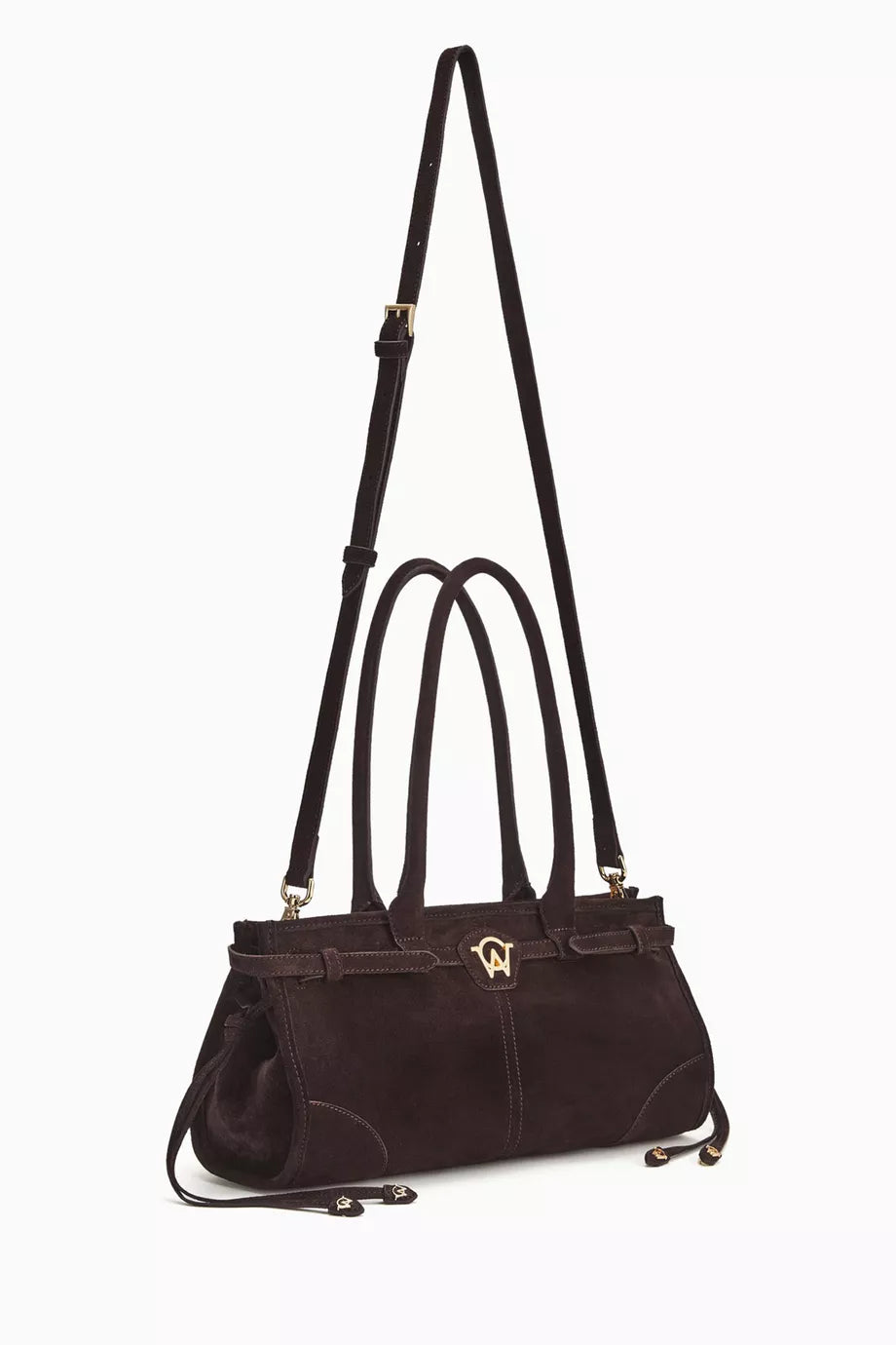 MANC Baby Jane Shoulder Bag in Suede