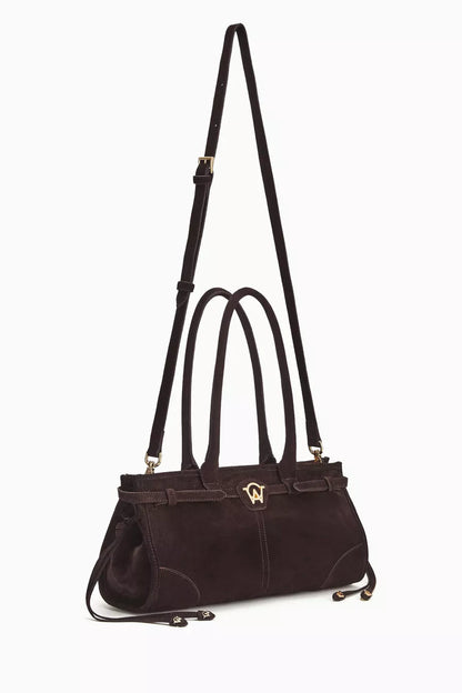 MANC Baby Jane Shoulder Bag in Suede
